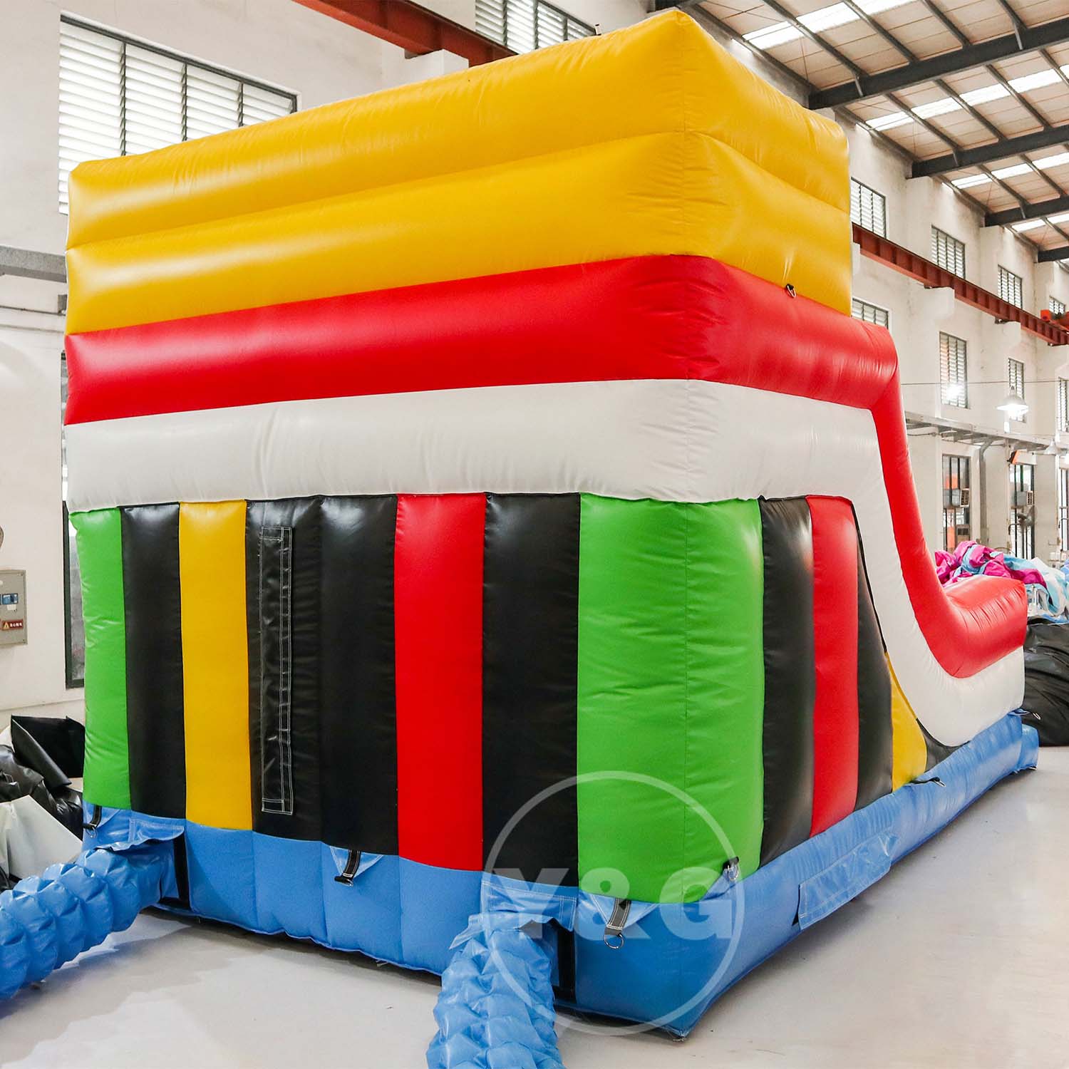 S23-19Commercial 2-lane Inflatable Slide Commercial 2-lane Inflatable SlideS23-19