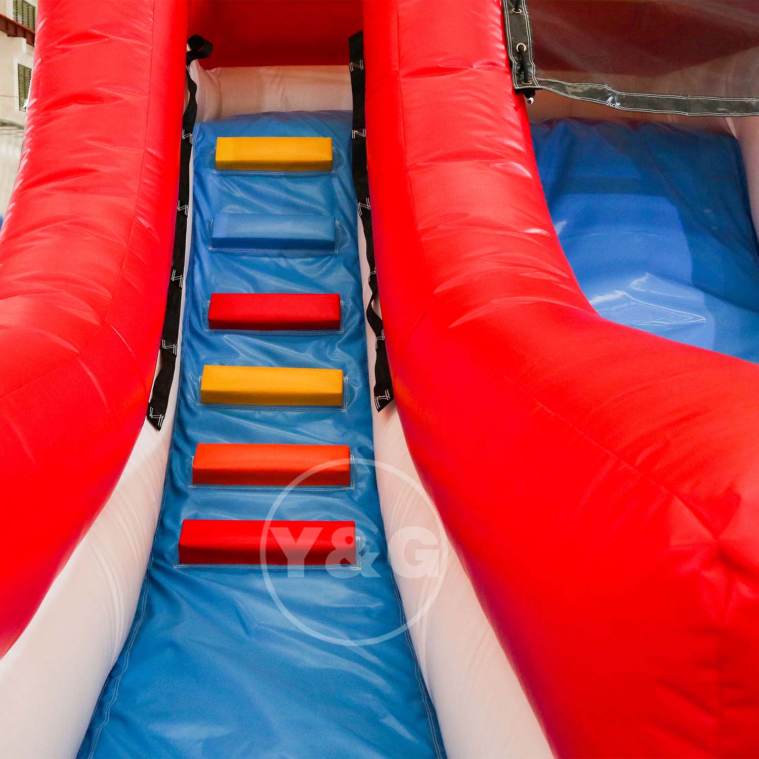 S23-19Commercial 2-lane Inflatable Slide Commercial 2-lane Inflatable SlideS23-19