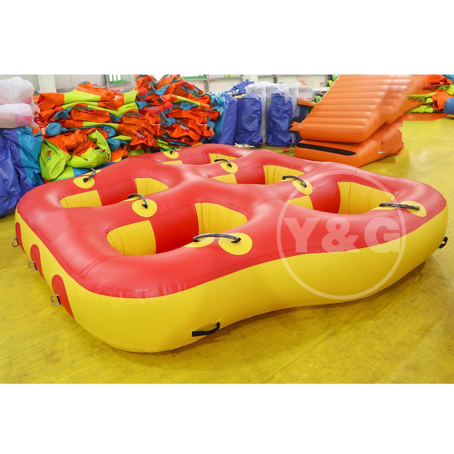 5-person Inflatable Donut Boat16