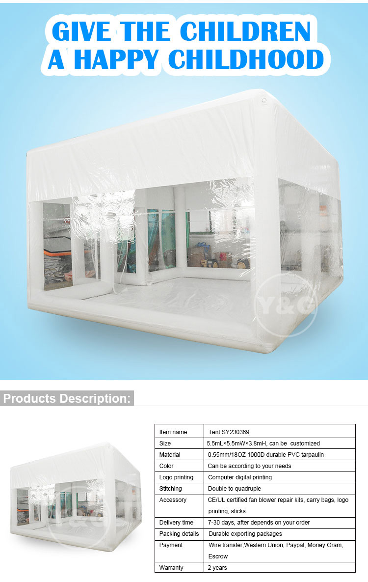 Inflatable Air Conditioning Room Tent10