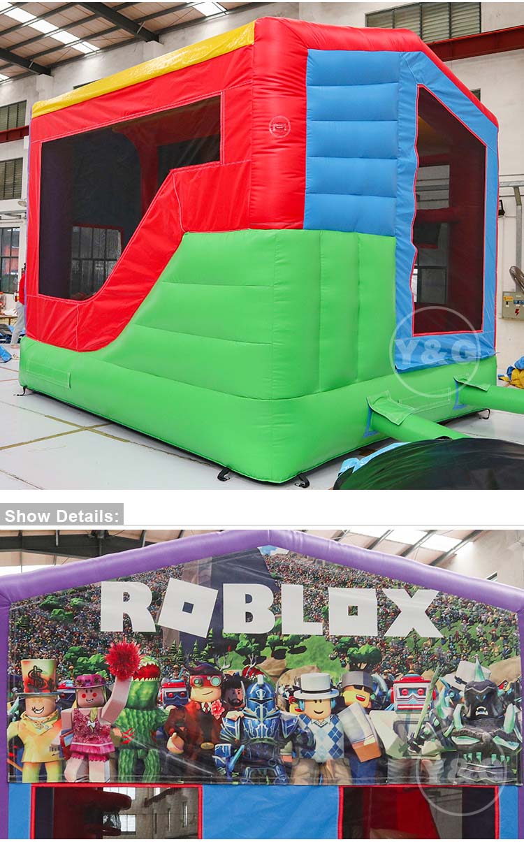Robot Themed Inflatable Bounce HouseYG-152