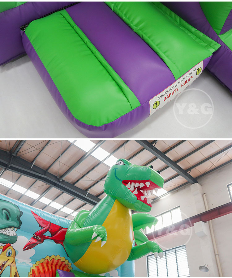 YYG-153Cute Dinosaur Inflatable Bounce House Cute Dinosaur Inflatable Bounce HouseYYG-153