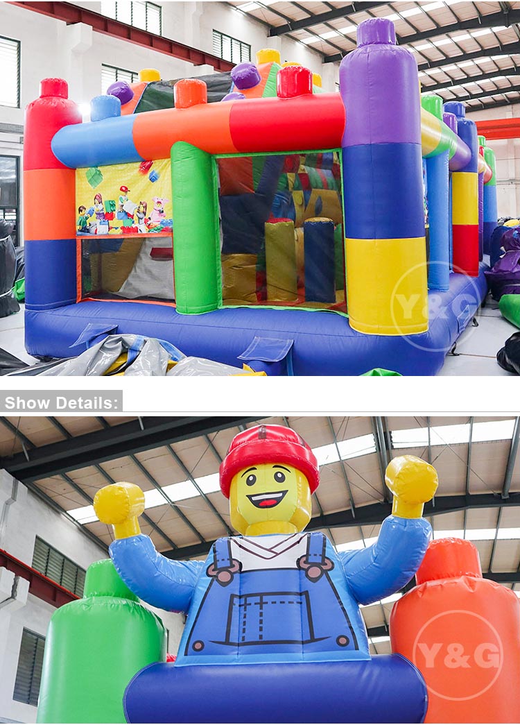 Popular Lego Inflatable Bounce HouseYGO72