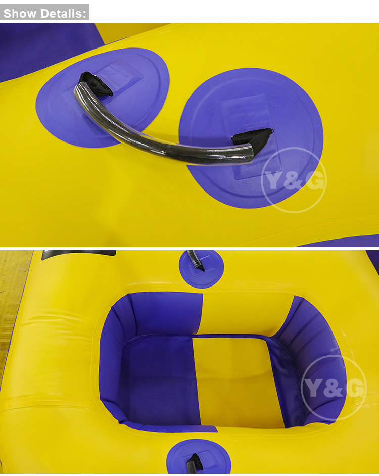 Yellow Inflatable Donut Boat17