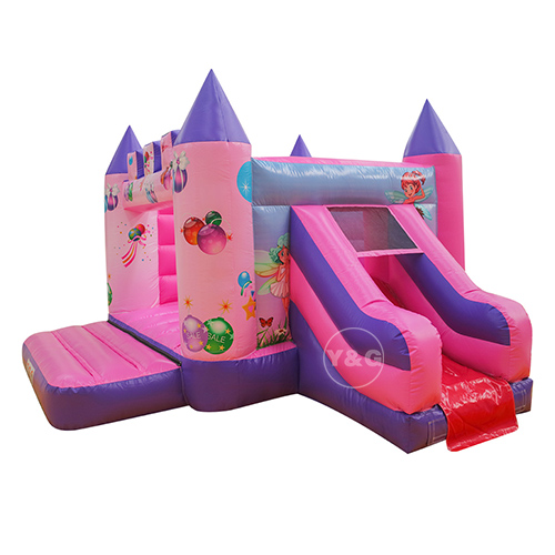 Flower Fairy Bounce House With SlideYG-97