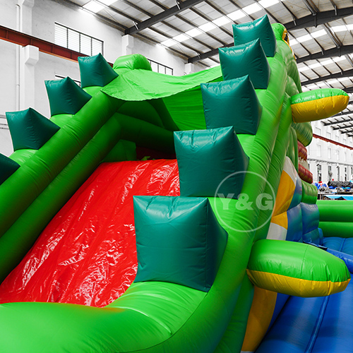 Crocodile bouncy castle slideYG-99