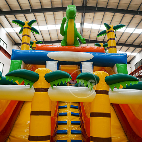 Inflatable dinosaur theme slideS23-17