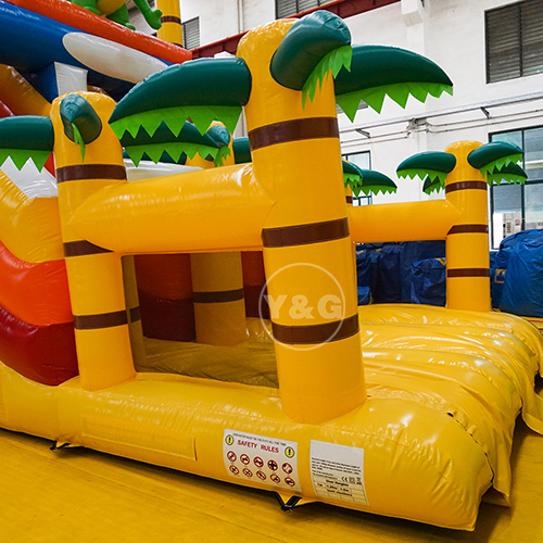 Inflatable dinosaur theme slideS23-17