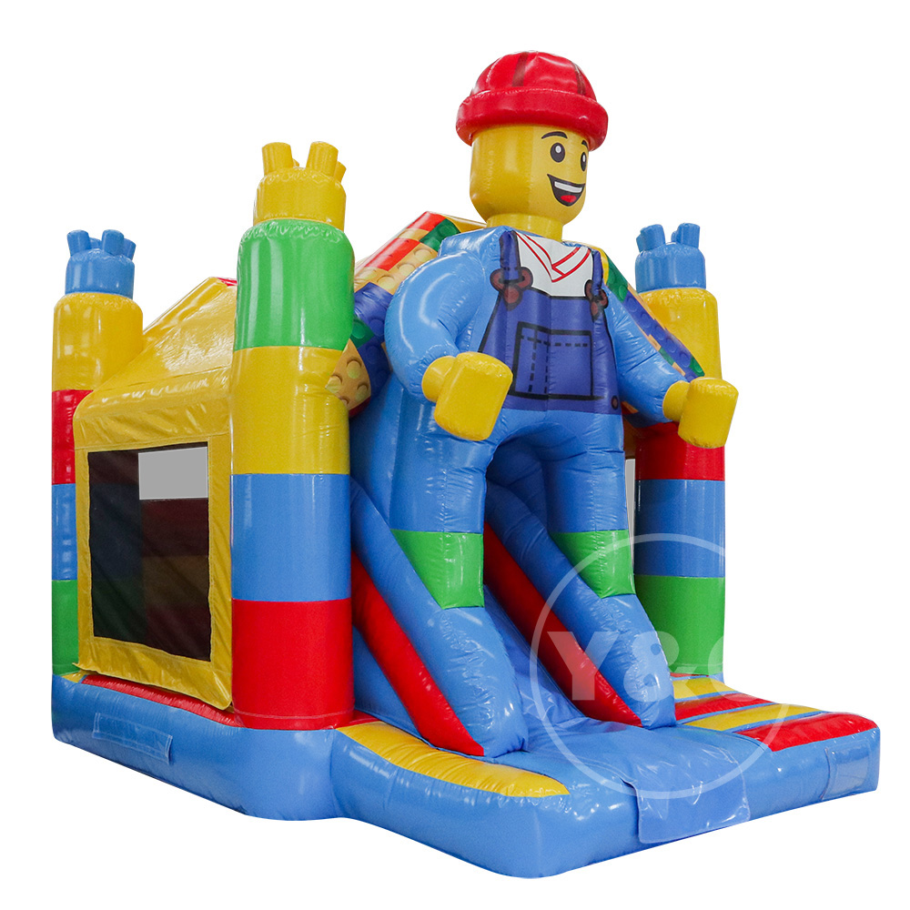 New design lego bounce house for saleA23-L1