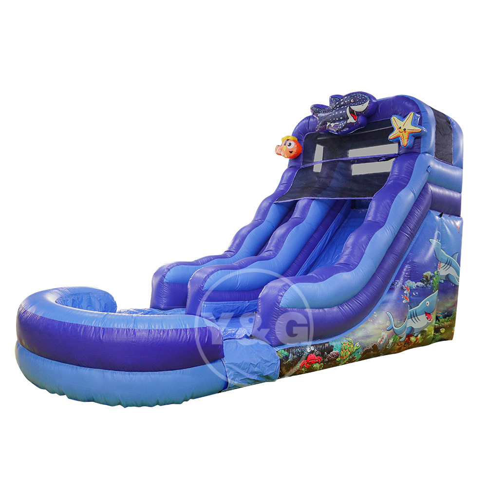 Commercial Ocean Themed Water SlideS23-02