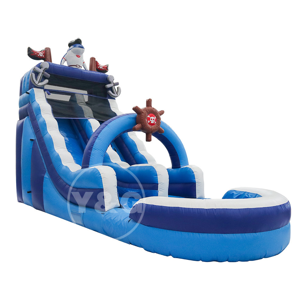 Outdoor commercial dolphin water slidesS23-11