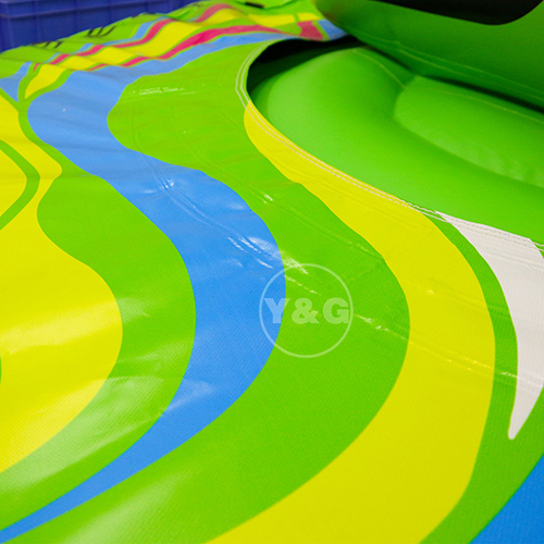 fun inflatable green stoolGH074