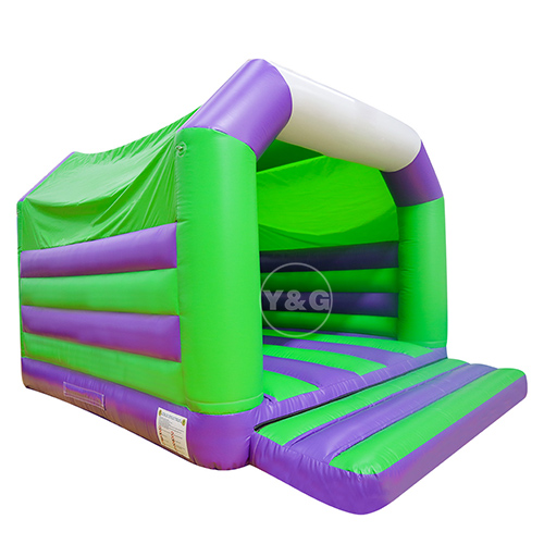 Inflatable Purple Green Bounce HouseYG-118