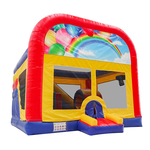 Inflatable Rainbow Balloon Bounce HouseYG-128