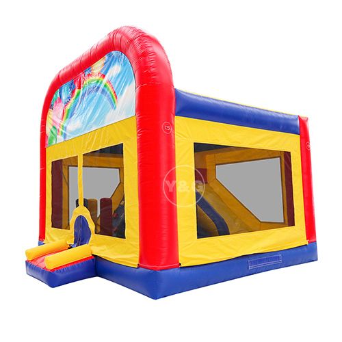 Inflatable Rainbow Balloon Bounce HouseYG-128