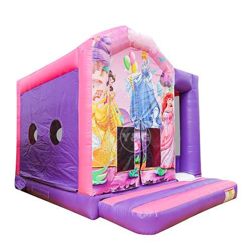 Inflatable princess bouncer slideYG-126