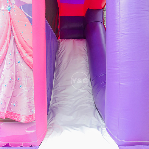 Inflatable princess bouncer slideYG-126