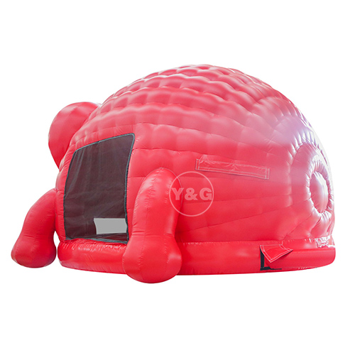 Inflatable Red Cartoon Tent07