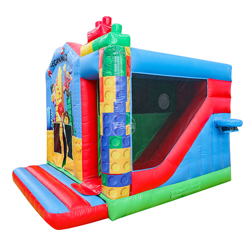 Inflatable Lego Bounce House with SlidesYG-132