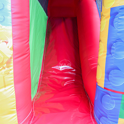 Inflatable Lego Bounce House with SlidesYG-132