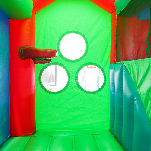 Inflatable Lego Bounce House with SlidesYG-132