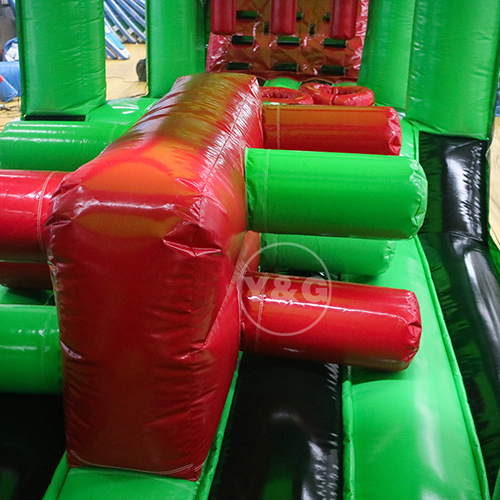 inflatable green obstacle courseYGO56