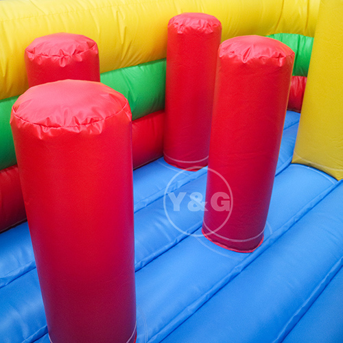 Funny Inflatable Superman obstacle courseYGO53