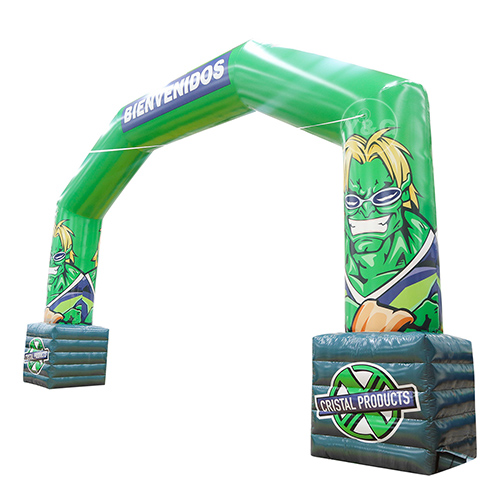 Funny green inflatable archGA153