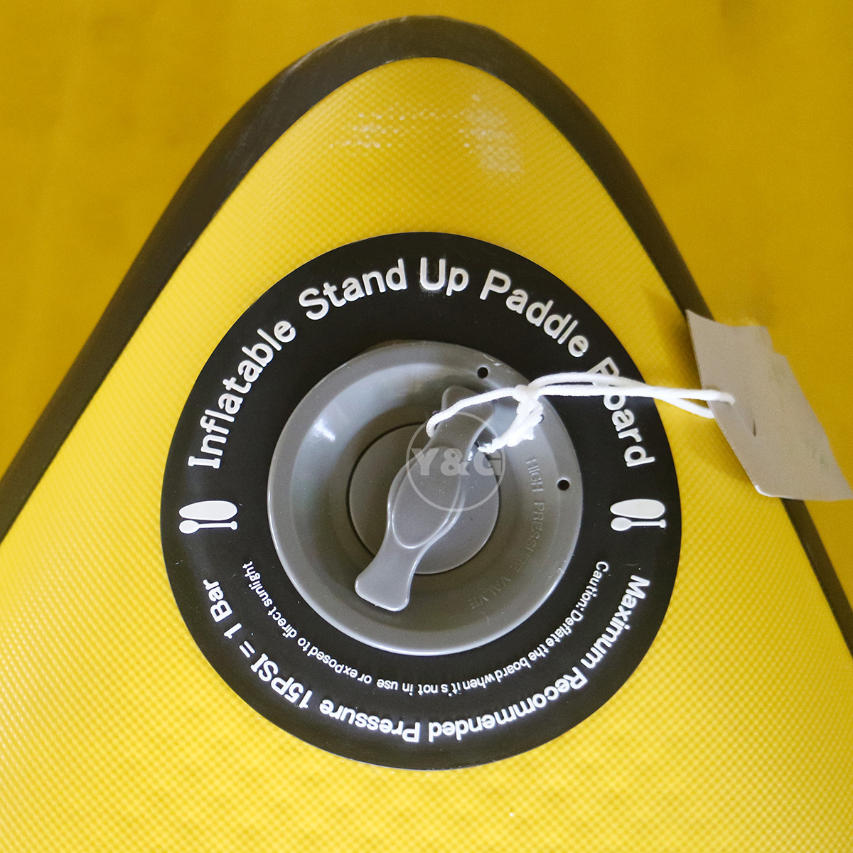 Yellow Inflatable Paddle BoardYPD-037