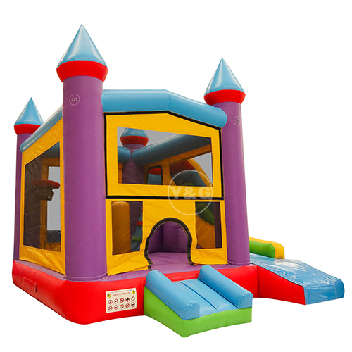 Inflatable Rainbow Bouncer SlideYG-135