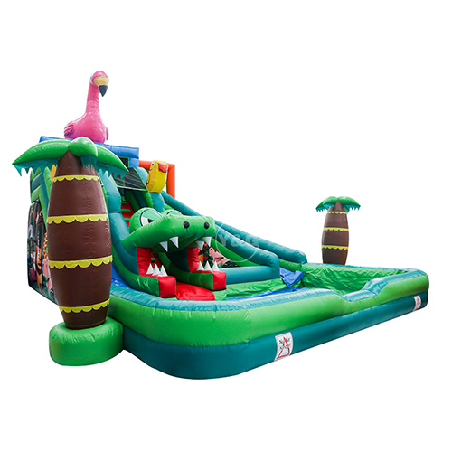 Inflatable Flamingo Jungle FunLandGF110