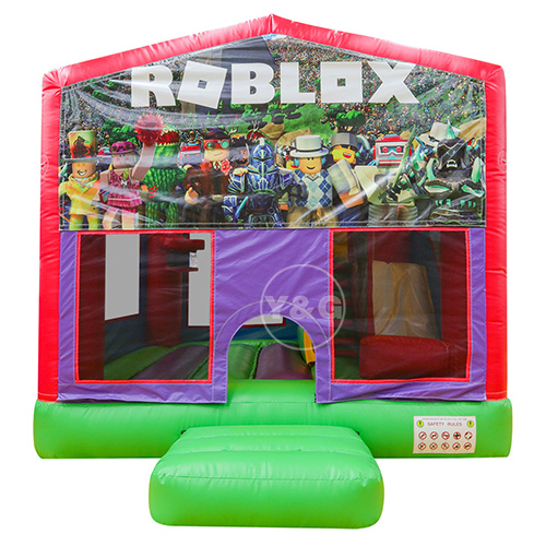 Commercial Green Purple Bounce HouseYG-146