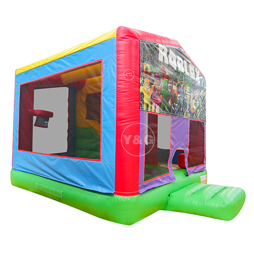 Commercial Green Purple Bounce HouseYG-146