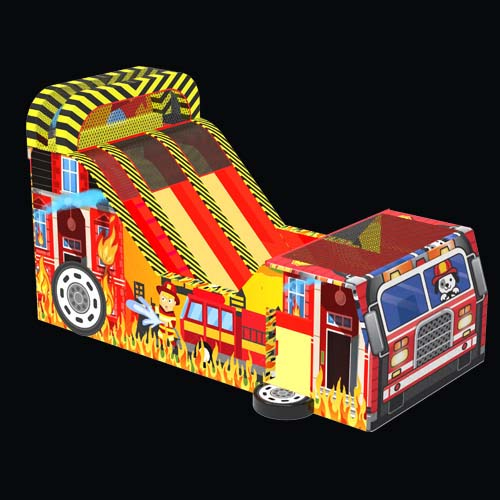 Fire Engine Bow Up Slip And SlideYGS-12