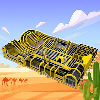 Tropical Desert Inflatable Theme ParkYGIP-05