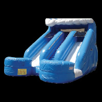 Double Troughs inflatable slideGI055