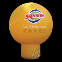 Yellow Inflatable BalloonGO044